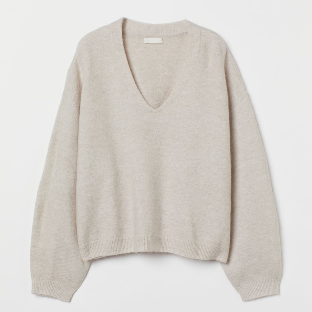 NWOT Knit V-Neck Sweater
